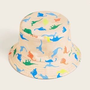 REVERSIBLE Dino bucket hat from shein.